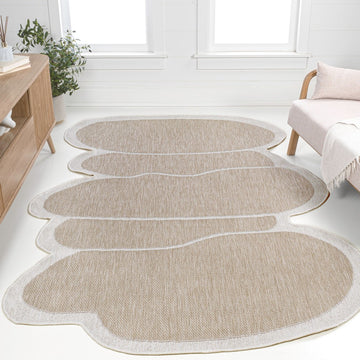 Jasper Modern Rustic Abstract Indoor/Outdoor Area Rug